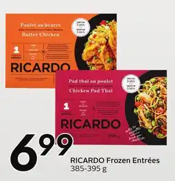 Sobeys RICARDO Frozen Entrées offer