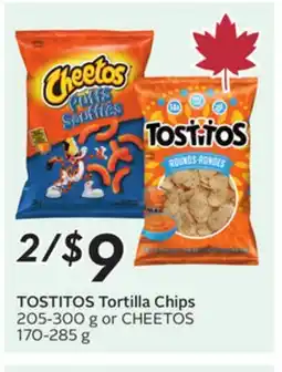 Sobeys TOSTITOS Tortilla Chips offer