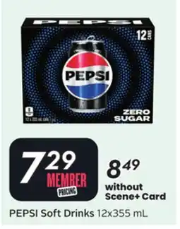 Sobeys PEPSI Soft Drinks offer