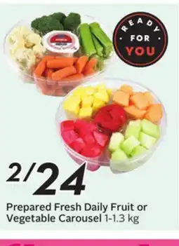 Sobeys Prepared Fresh Daily Fruit or Vegetable Carousel offer