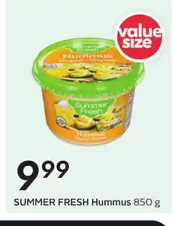 Sobeys SUMMER FRESH Hummus offer