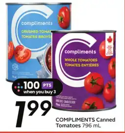 Sobeys COMPLIMENTS Canned Tomatoes offer