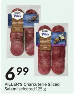 Sobeys PILLER'S Charcuterie Sliced Salami offer