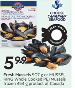 Sobeys Fresh Mussels offer