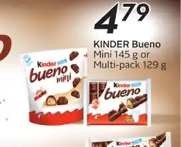 Sobeys KINDER Bueno Mini offer