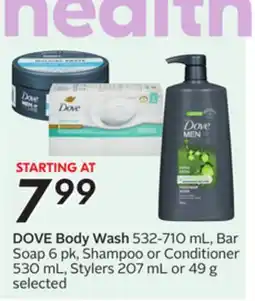 Sobeys DOVE Body Wash offer