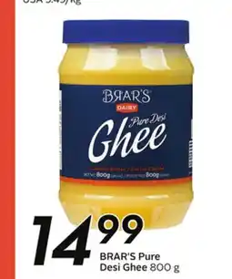 Sobeys BRAR'S Pure Desi Ghee offer