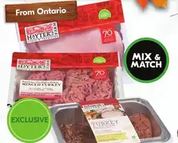 Sobeys HAYTER'S FARM Turkey Products offer