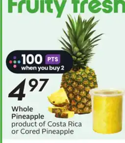 Sobeys Whole Pineapple offer