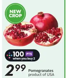 Sobeys Pomegranates offer