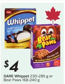 Sobeys DARE Whippet offer