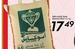 Sobeys ABU KASS Sella Basmati Rice offer