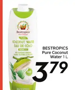 Sobeys BESTROPICS Pure Coconut Water offer