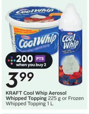 Sobeys KRAFT Cool Whip Aerosol Whipped Topping offer