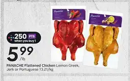 Sobeys PANACHE Flattened Chicken offer
