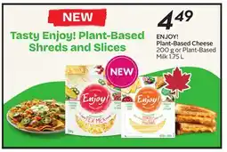 Sobeys ENJOY! Plant-Based Cheese offer