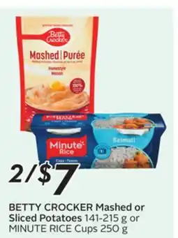Sobeys BETTY CROCKER Mashed or Sliced Potatoes offer