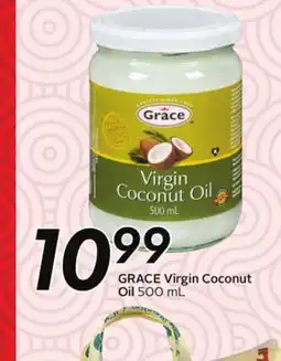 Sobeys GRACE Virgin Coconut Oil offer