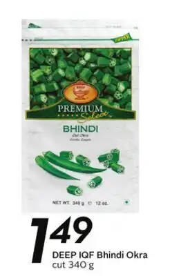 Sobeys DEEP IQF Bhindi Okra offer