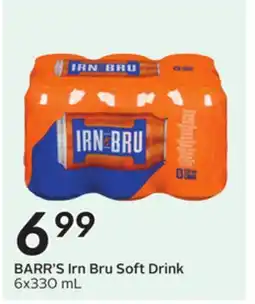 Sobeys BARR'S Irn Bru Soft Drink offer