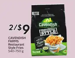 Sobeys CAVENDISH FARMS Restaurant Style Fries offer