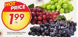 Sobeys Extra Large Seedless Grapes offer