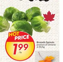 Sobeys Brussels Sprouts offer