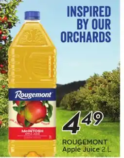 Sobeys ROUGEMONT Apple Juice offer