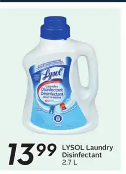 Sobeys LYSOL Laundry Disinfectant offer