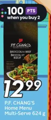 Sobeys P. F. CHANG'S Home Menu Multi-Serve offer