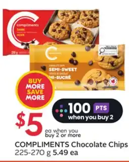 Sobeys COMPLIMENTS Chocolate Chips offer