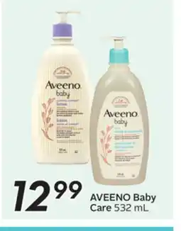 Sobeys AVEENO Baby Care offer