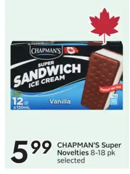 Sobeys CHAPMAN'S Super Novelties offer