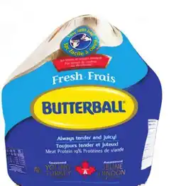 Sobeys BUTTERBALL Fresh Turkey offer
