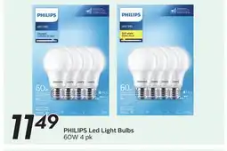 Sobeys PHILIPS Led Light Bulbs offer