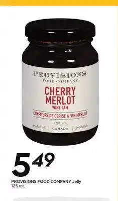 Sobeys PROVISIONS FOOD COMPANY Jelly offer