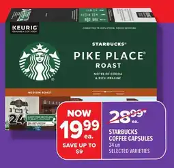 Metro STARBUCKS COFFEE CAPSULES offer