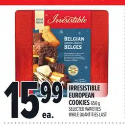 Metro IRRESISTIBLE EUROPEAN COOKIES offer