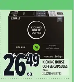 Metro KICKING HORSE COFFEE CAPSULES offer