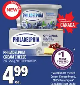 Metro PHILADELPHIA CREAM CHEESE offer