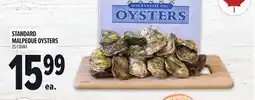 Metro FIVE STAR STANDARD MALPEQUE OYSTERS offer
