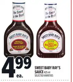 Metro SWEET BABY RAY'S SAUCE offer