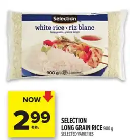 Metro SELECTION LONG GRAIN RICE offer
