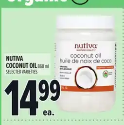 Metro NUTIVA COCONUT OIL offer
