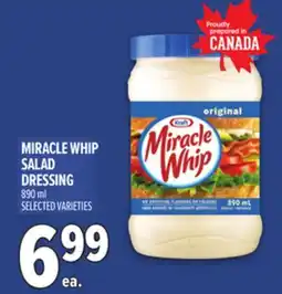 Metro MIRACLE WHIP SALAD DRESSING offer