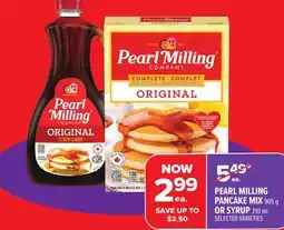 Metro PEARL MILLING PANCAKE MIX offer