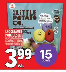 Metro LPC CREAMER POTATOES offer