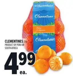 Metro CLEMENTINES offer