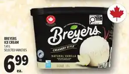Metro BREYERS ICE CREAM offer