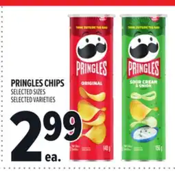 Metro PRINGLES CHIPS offer